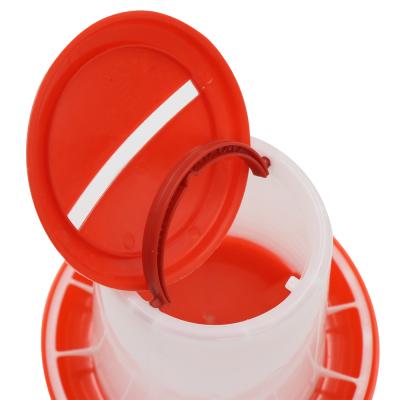 China Poultry Farm Chicken Feed Broiler Feeder Poultry Houses Plastic Feeder Chick Chicken Feeder Hanging Bucket 1.5kg 3kg 6kg 9kg For Sale for sale