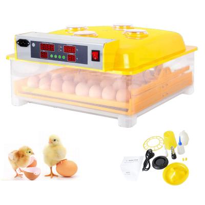 China 120 Multifunctional Fully Automatic Chicken Egg Incubator Quail Guinea Goose Bird Egg Hatcher Household Incubators For Sale for sale