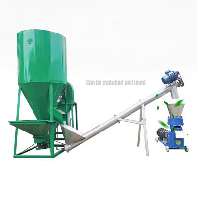 China Animal Feed Production 300-2000kg Corn Soybean Crushing Mixer Pig Breeding Tomorrow Feed Mixer Agricultural Machinery Animal Feed Mixer for sale