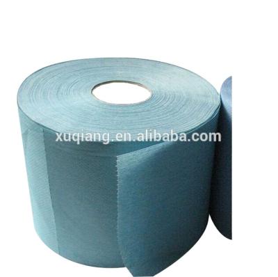 China Double Faced 55% Woodpulp / 45% Polyester Industrial Wipers Industrial Heavy Duty Wiper Nonwoven Wipe for sale