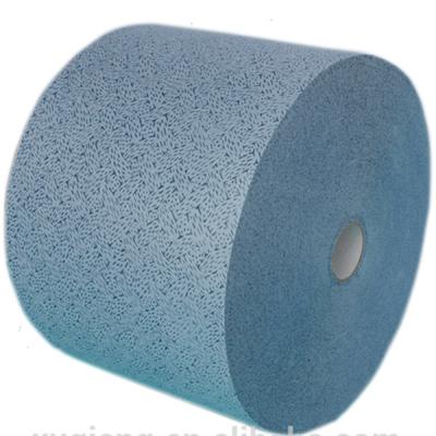 China Viable White/Blue/Green Multicolor Nonwoven Industrial Cleaning Paper for sale