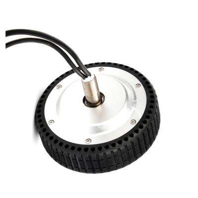 China Vshida Motor 6.5 Inch 24V 48V 200W 300RPM Low Noise Totally Enclosed Micro Charging DC Robot Hub Motor for sale