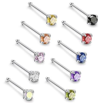 China 2019 New Design 316L Stainless Steel Casual / Sporty Diamond Permanent Body Piercing Jewelry for sale