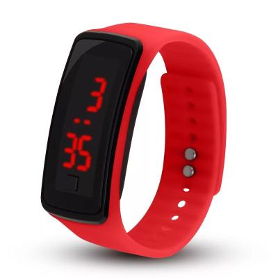 China 2019 New Arrivals LED Display Custom Minimalist Digital Sport Led Band Strap Mobile Plastic Kids Men Women Waterproof Smart Watch for sale