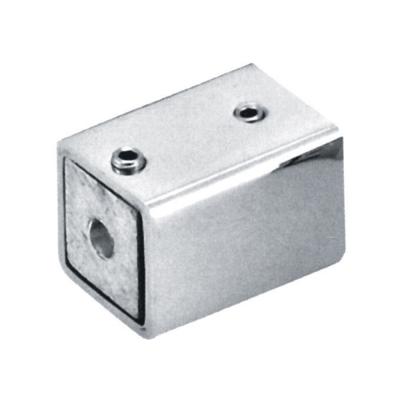 China Modern Glass Fittings Glass Patch Connectors Adjustable Glass Sleeve Connector Clip for sale