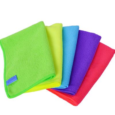 China Viable Chinese Manufacturer Quick Dry Net Towel Washing Tissues Free Reusable Microfiber Cloth For Kitchen Cleaning for sale