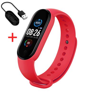 China New Product Touch Screen Smartwatch M5 Hot Selling Fitness Tracker Band MI 5 Heart Rate Heart Rate Smart Bracelet for sale