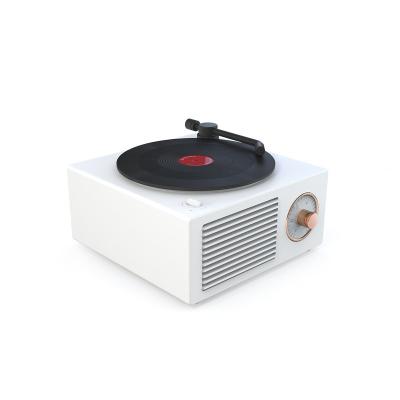 China Wireless Atomic Vinyl Wireless Speaker For Sale Mini Record Player Speaker X10 Speaker for sale