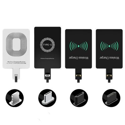 China Smart Phone Wireless Charger Qi Pad Support Wireless Receiver for Samsung Huawei Xiaomi for Iphone 6 7 plus Charging Receiver Adapter Fast Charging for sale