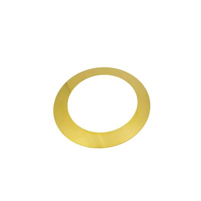 China Ultra-thin without burrs JK65-90 Oem Brass/Cu Round Rings Stamping Adjusting Shim Washer For Sale for sale