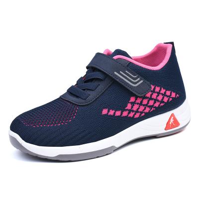 China 2022 Anti-odor Ladies Safety Shoes Fabric Flat Breathable Shoes Walking Women's Shoes for sale