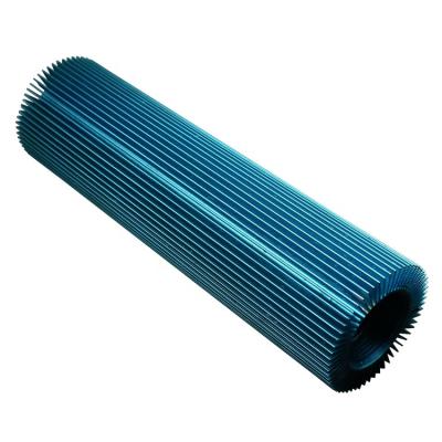 China Aluminum CNC Machining Radiator Round Decoration Aluminum Extrusion Radiator Customized for sale