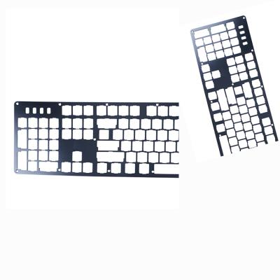 China Custom Aluminum CNC Milling DIY Metal Keyboard Case Anodized Mechanical Aluminum Keyboard Case for sale