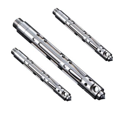 China Aluminum Alloy Titanium Tactical Metal Mini Window Defense Pen Multifunctional Self-defense Pen for sale