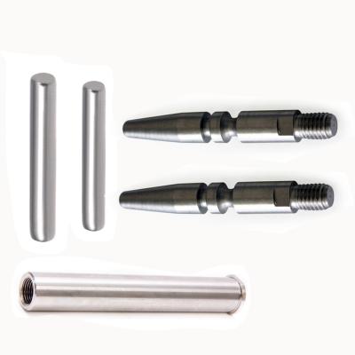 China Custom High Quality Aluminum CNC Machining Stainless Steel Mast Foot Pin Bolt Extension Parts for sale