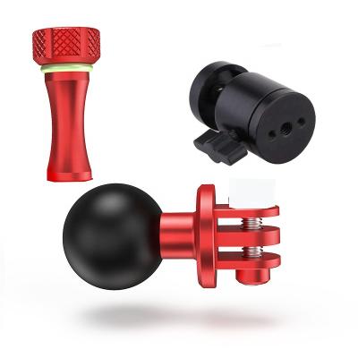 China Professional Metal Camera Tripod CNC Aluminum Video Ball Anodized Anodized Head for sale