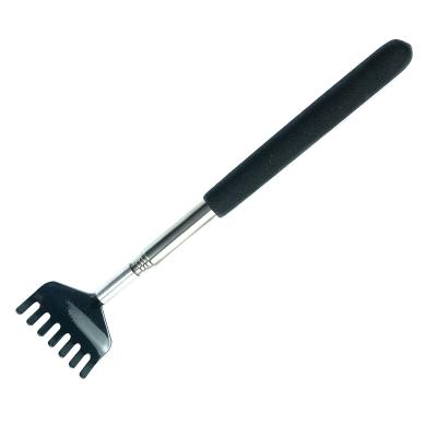 China 5 Section 20-68cm Extendable Body Stainless Steel Back Scratcher Massager Metal Contract Scraping Tool for sale