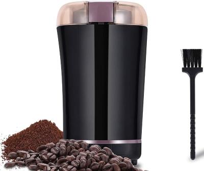 China Household 150W Electric Powerful Stainless Steel Coffee Grinder Electric Automatic Portable Coffee Grinder for sale