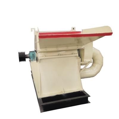 China Wood Processing Corn Sorghum Small Stalk Board Powder Wood Grinder With Spiral Discharge And Fan for sale