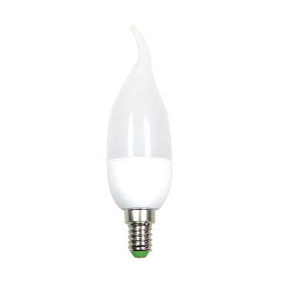 China High quality desktop small smart style replacement flickering white flame shape e 14 led candle light bulb for sale