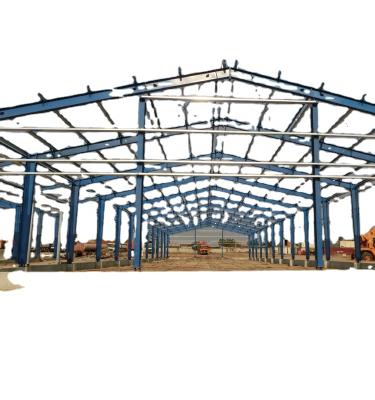 China Steel Structure Workshop Steel Structure Installation Portal Frame Steel Structure Construction for sale