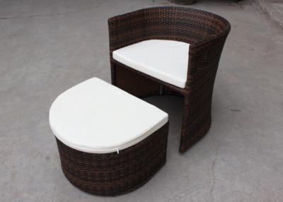 China Studio Outdoor Rattan Furniture Retractable Chair With Foot Pedal for sale