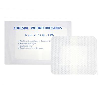 China First Aid Disinfection Medical Adhesive Sterile Non Woven Wrapped Care Dressing With Absorbent Pad for sale