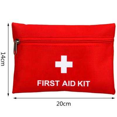 China Outdoor Survival Mini First Aid Bags Red Portable Customizable Rescue Out Of Door Sport Gift Promotion Home Use First Aid Kit for sale