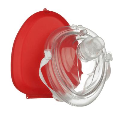 China High Quality Outdoor Survival Design CPR Pocket Mouth-to-Mouth First Aid Training Resuscitation Mask New For Cardiopulmonary Resuscitation for sale