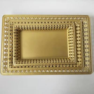 China Tray Table Customized Cutlery Thick serving modern plastic bulk modern plastic tray for sale