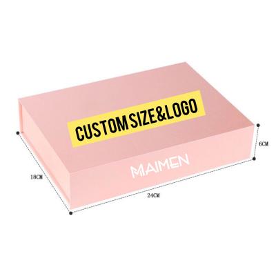 China 2021 Customs Luxury Design Eco-friendly Foil Embossing Hot Stamping Logo Jewelry Packaging Gold Gift Box For Gifts for sale