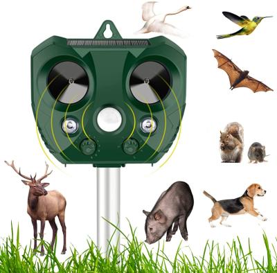 China Best Garden Plant Rodent Electronic Pest Control Equipment Bird Repellent Supplier Viable Animals Badger Ultrasonic Pigeons for sale