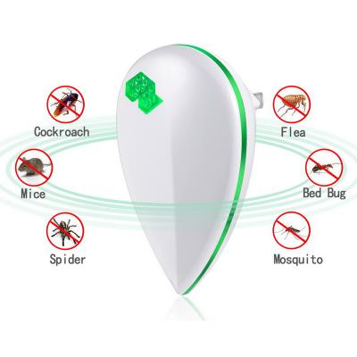 China Silent Automatic Ultrasonic Electronic Crawling Centipede Pest Reflector Control Frequency Conversion Mosquito Disposable Flying Mosquito Repellent for sale