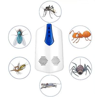 China Household Summer Disposable Electronic Produts Repel To Fly Ultrasonic Insect Rat Mosquito Spider Ant Bug Moth Repellent for sale