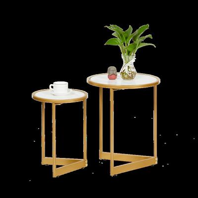 China Modern Luxury Wedding Center Table Basse Ronde Coffee Side Drum Living Room Furniture MDF Square Walnut Wood for sale