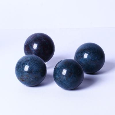 China Natural Ruby Kynanite Spheres For Feng Shui Stone Home Decoration High Quality Natural Gemstone Healing Balls From Europe for sale