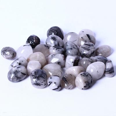 China Wholesale Black Natural Healing Spiritual Raw Tourmaline Gemstone Europe Quartz Rough Stones Tumbles Crystal Crafts For Decoration for sale