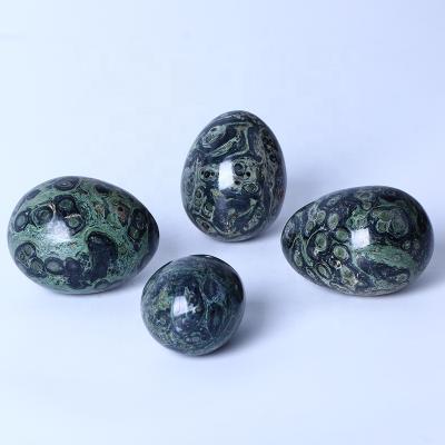 China Europe Newcomer Healing Crystal Reiki Gifts Gemstone Collectible Decorative Kambaba Jasper Eggs Crystal Eggs For for sale