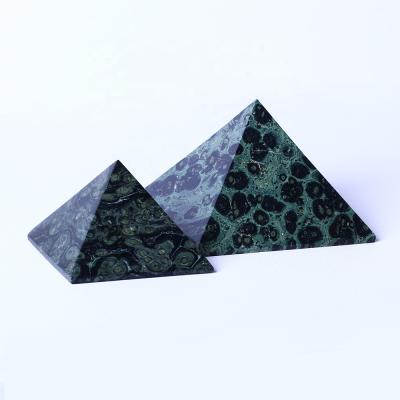 China Europe Wholesale Natural Display Pyramid Crystal Healing Stones Kambaba Jasper Stone Pyramid For Decoration for sale