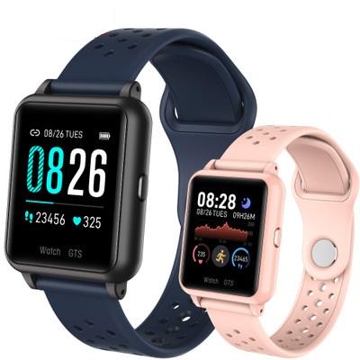 China New Sport Blood Pressure Heart Rate Watch Full Date Touch P8 Smart Watch Automatic Multi Functional Fashion Squares for sale