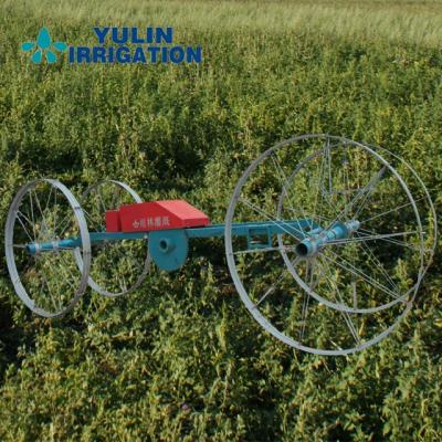 China Increase Irrigation Ratio Farm Irrigation System Side Roll Irrigation Machine for sale