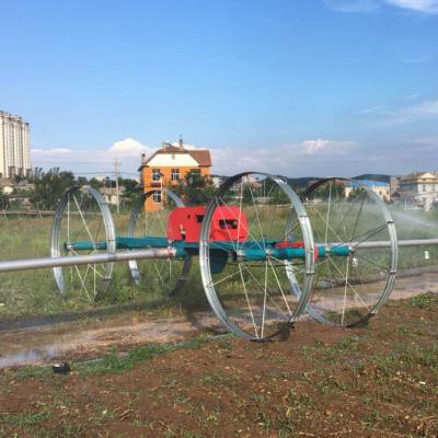 China 2021 Increase Irrigation Ratio China Yulin Side Poweroll Irrigation System For Farm Spray Gun Irrigation System for sale