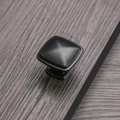 China Pair Modern Black Modern Chinese Cabinet Wardrobe Window Drawer Sideboard Door Handle Furniture Handle for sale