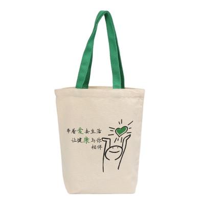 China Promotional Reusable Eco-Friendly Simple Custom Tote Cotton Canvas Bag Mass Customization and High qualityWholesale logo shopping for sale