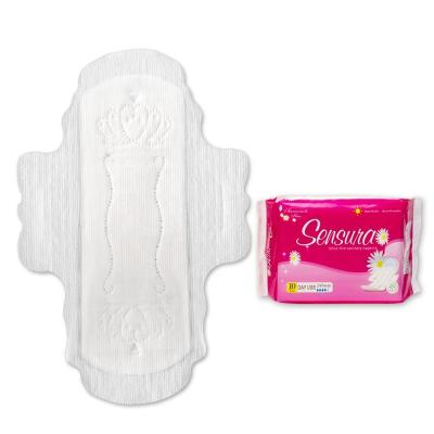 China Smell Control Female Cotton Pads Breathable Women Cooling Sanitary Pads, Winged Types Sanitary Pads for sale