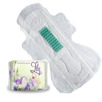 China Chip Functional Sanitary Pads Wholesale green breathable for sale