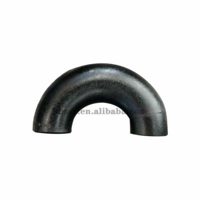 China New Type Black Pipe Industry Fitting 180 Degree Elbow for sale