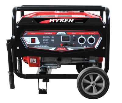 China Portable Generator Supply Electric Power For Home Use Power 2.8KW 3KW 7HP Wholesale High Quality Small Engine Gasoline Generator For Motorhome for sale