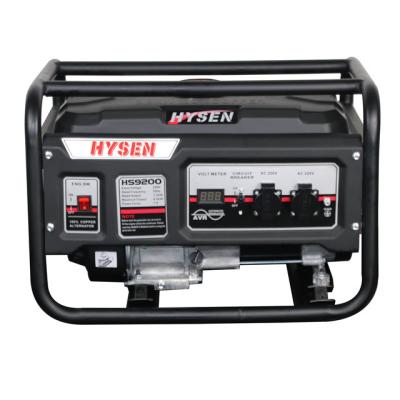 China Portable generator supply electric power for home use Hysen 2KW 3KW 3.5kw 4KW 2kva 220v Gasoline Generator 2000w Mini Engine Portable generadores one gasolina for sale