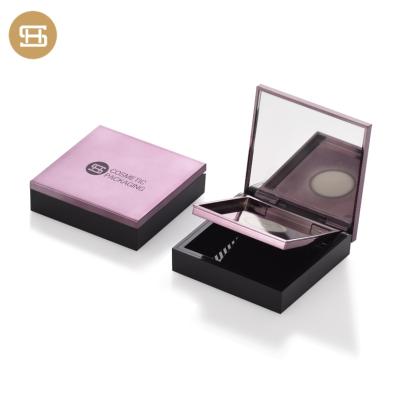 China Other Base Double Layer Elegant Rose Square Cosmetic Magnetic Compact Packaging Box / Case / Container / Packaging for sale